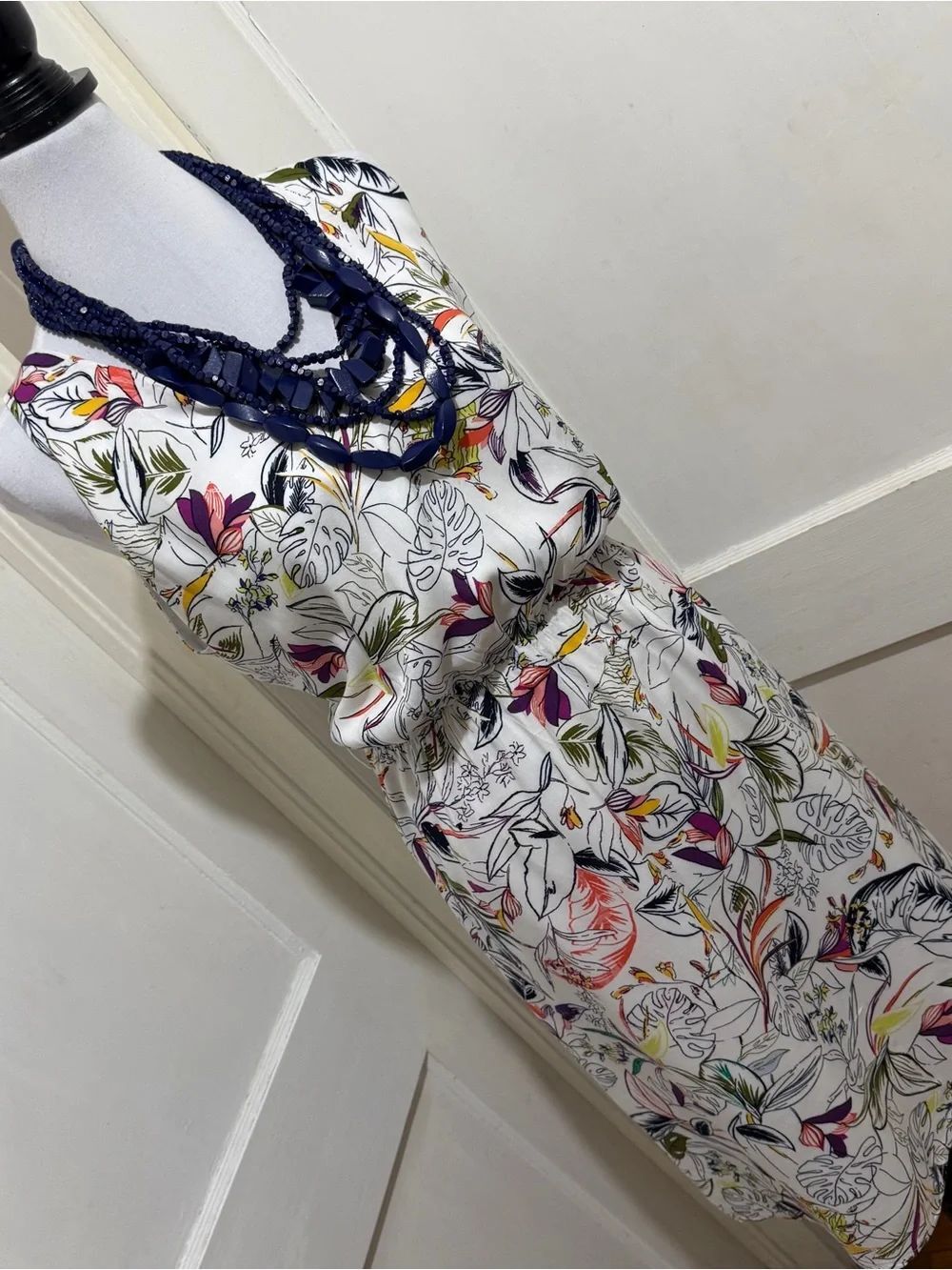 A new day patterned dress